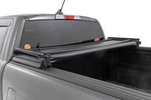 Ford Ranger Soft Tri-Fold Bed Cover - Rough Country - Vinyl - '19-'23